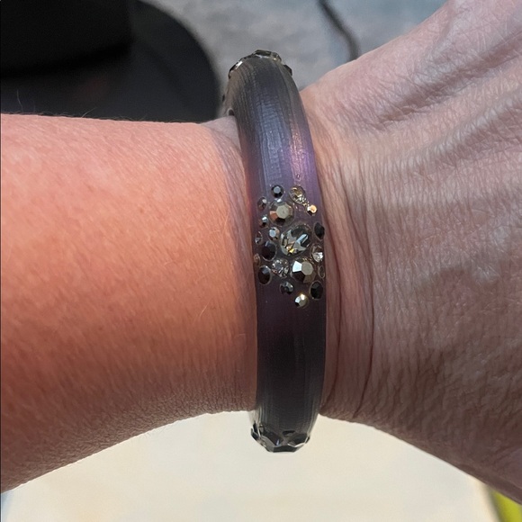 Alexis Bittar Black and purple Bangle New - Picture 4 of 5